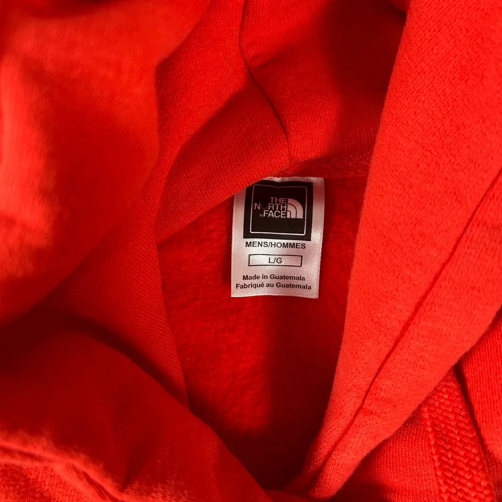 The North Face Hoodie Mens Large Red Berkeley Calif USA Graphic Sweatshirt